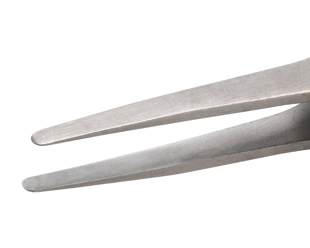 Ideal-tek 2A.SA.DN.6.ITU ESD Foam Grip tweezers 2A.SA.DN, SS Anti-Mag, OAL 125mm, 4.92in MTESolutions