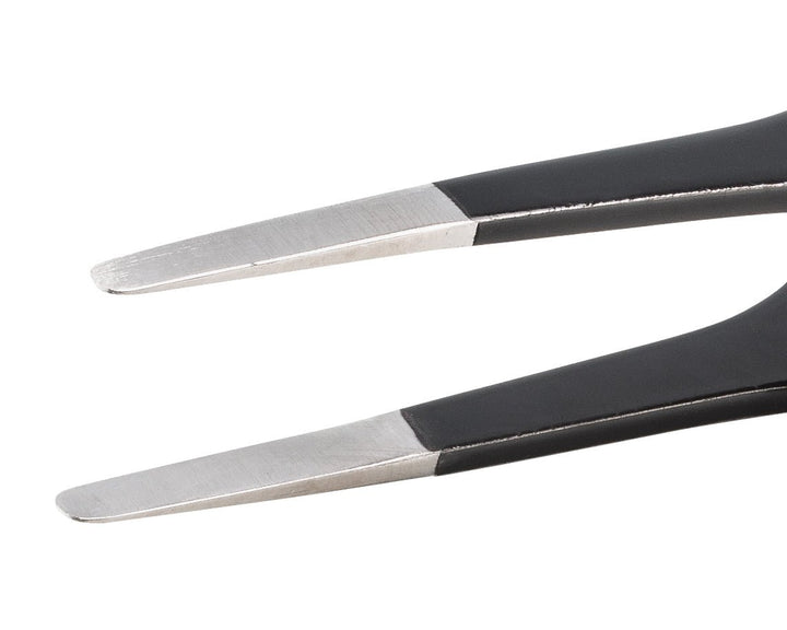 IDEAL - TEK 2A.SA.NE.6.ITU ESD Epoxy Coated Tweezers 2A.SA.NE, SS Anti - Mag, OAL 125mm - 4.92in MTESolutions