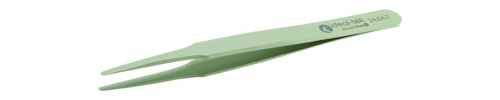 Ideal-tek 2A.SA.T.0.ITU PTFE coated High Precision tweezers 2A.SA.T, SS Anti-Mag, OAL 120mm, 4.72in MTESolutions