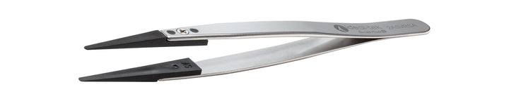 Ideal-tek 2ASVR.SA.1.ITU Plastic Repl SV tip tweezers 2ASVR.SA, SS Anti-Mag, OAL 130mm, 5, 12in, (A2ASV tips) MTESolutions