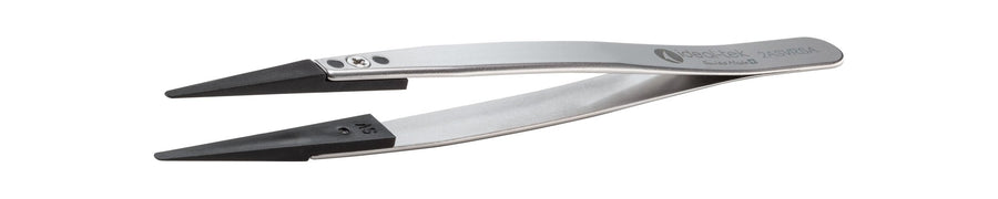 Ideal-tek 2ASVR.SA.1.ITU Plastic Repl SV tip tweezers 2ASVR.SA, SS Anti-Mag, OAL 130mm, 5, 12in, (A2ASV tips) MTESolutions