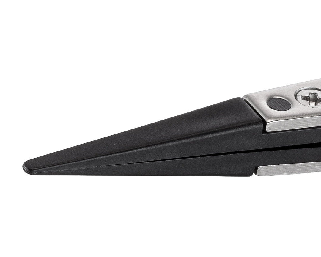 Ideal-tek 2AXCPR.SA.1.ITU Plastic Repl CP tip tweezers 2AXCPR.SA, Reverse, SS Anti-Mag, OAL 130mm, 5, 12in, (A2ACP tips) MTESolutions