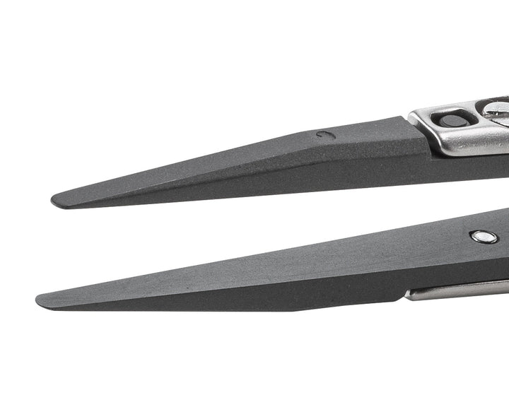 IDEAL - TEK 2AZJK.SA.0.ITU ESD Ceramic Repl Tweezers 2AZJK.SA,SS Anti - Mag, OAL 130mm - 5.12in, (#A2AZJK tips) MTESolutions