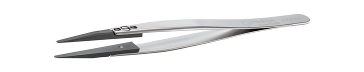 IDEAL - TEK 2AZJK.SA.0.ITU ESD Ceramic Repl Tweezers 2AZJK.SA,SS Anti - Mag, OAL 130mm - 5.12in, (#A2AZJK tips) MTESolutions