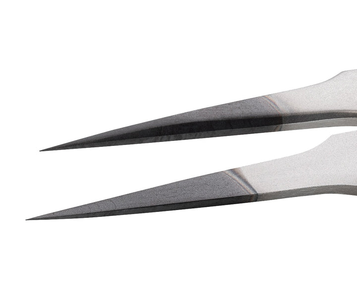 Ideal-tek 2.SA.DC.0.ITU Diamond coated tweezers 2.SA.DC, SS Anti-Mag, OAL 120mm, 4.72in MTESolutions