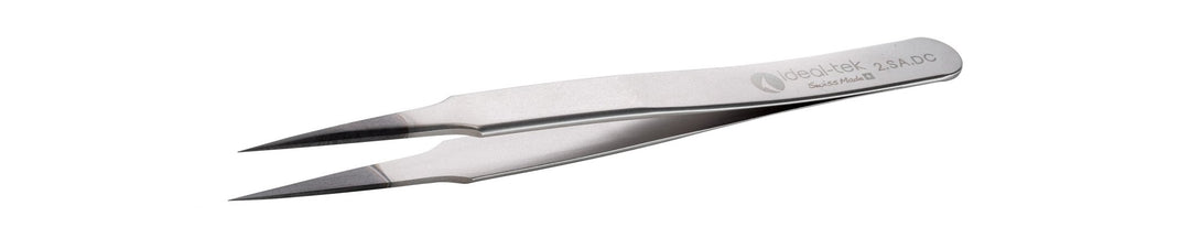 Ideal-tek 2.SA.DC.0.ITU Diamond coated tweezers 2.SA.DC, SS Anti-Mag, OAL 120mm, 4.72in MTESolutions