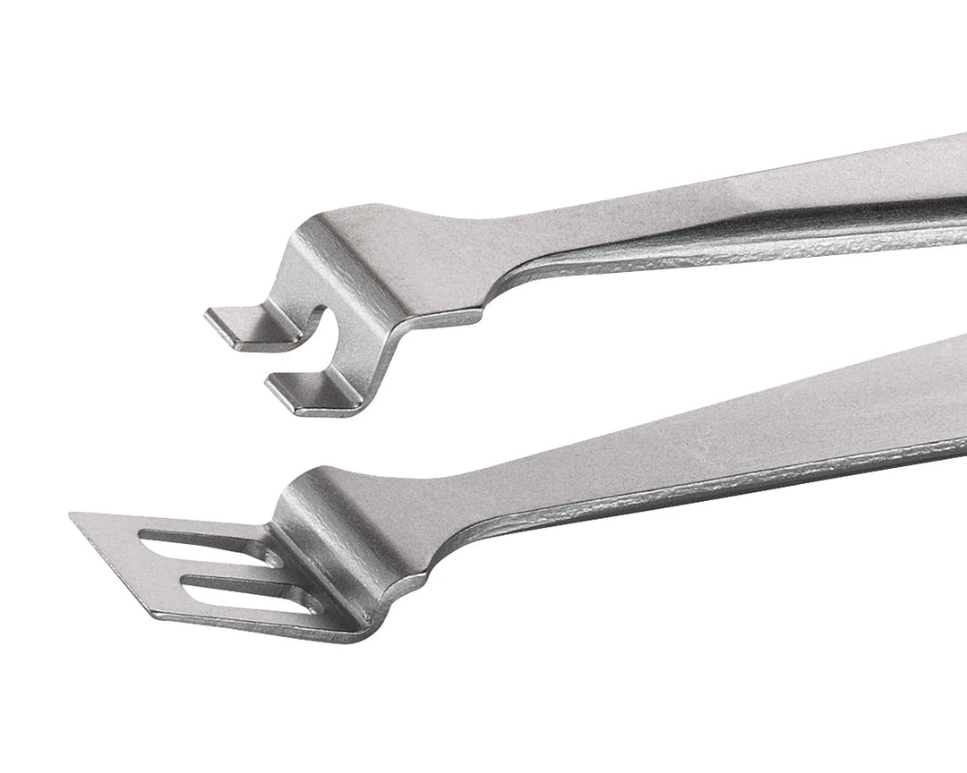 Ideal-tek 2WFG.SA.1.ITU Wafer tweezers 2WFG.SA, SS Anti-Mag, OAL 120mm, 4.72in MTESolutions