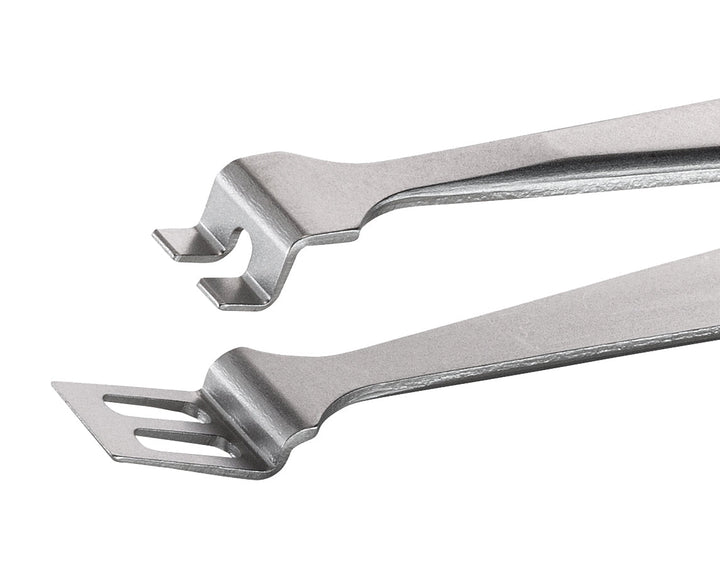 Ideal-tek 2WFG.SA.1.ITU Wafer tweezers 2WFG.SA, SS Anti-Mag, OAL 120mm, 4.72in MTESolutions