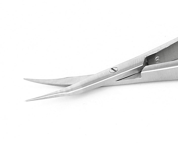 Ideal-tek 330BMS.9.IT Wescott Micro scissors 330BMS, curved, Stainless, OAL 110mm, 4.33in MTESolutions