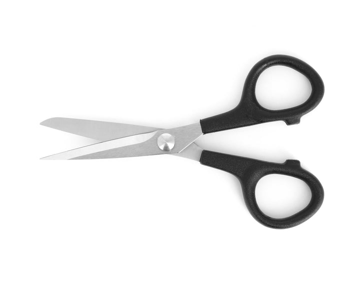 Ideal-tek 336-50.BK.IT Industrial scissors 336-50.BK, straight, Stainless, Nylon handles, OAL 135mm, 5.31in MTESolutions