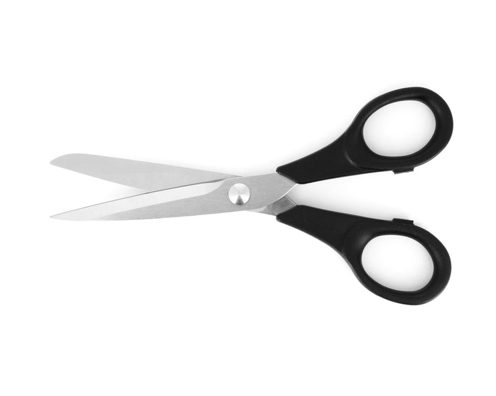 Ideal-tek 336-60.BK.IT Industrial scissors 336-60.BK, straight, Stainless, Nylon handles, OAL 155mm, 6.10in MTESolutions