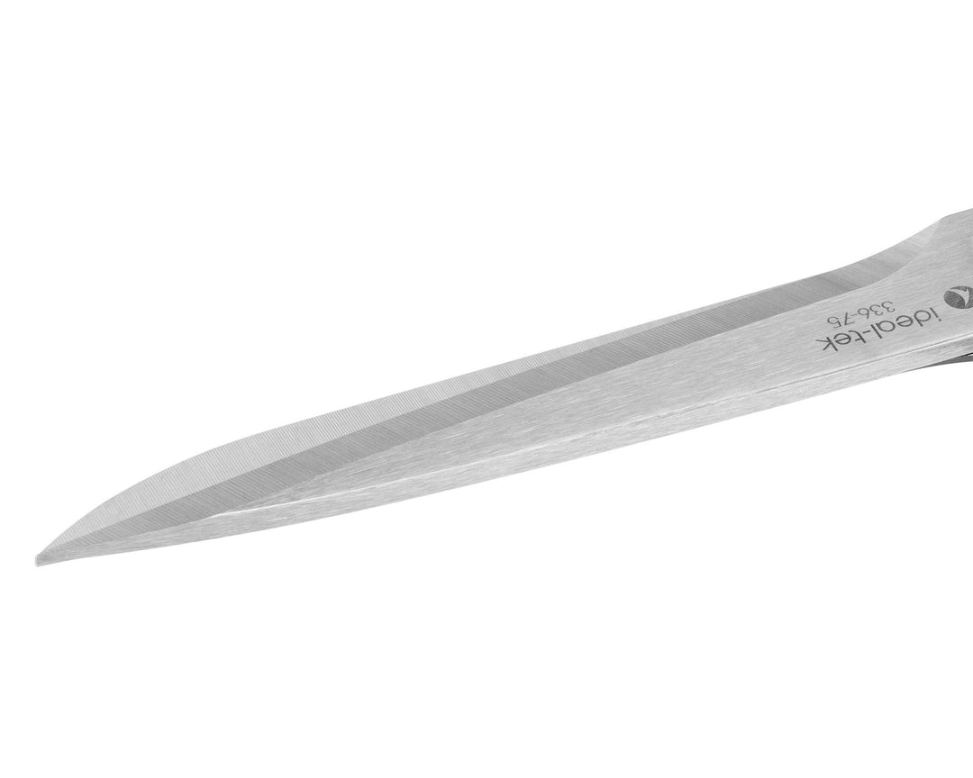Ideal-tek 336-75.BK.IT Industrial scissors 336-75.BK, straight, Stainless, Nylon handles, OAL 190mm, 7.48in MTESolutions