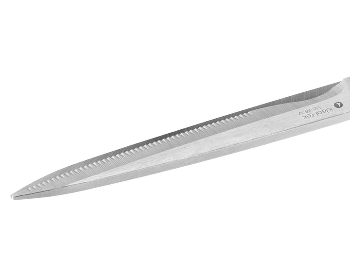 Ideal-tek 336-98.BK.W.IT Industrial scissors 336-98.BK.W, straight, Stainless, TPR handles, OAL 250mm, 9.84in MTESolutions