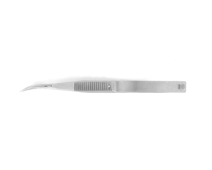 Ideal-tek 343BMS.9.IT Castroviejo Micro scissors 343BMS, curved, Stainless, OAL 105mm, 4.13in MTESolutions