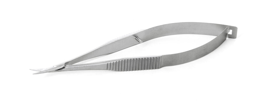 Ideal-tek 345BMS.9.IT McPherson-Vannas Micro scissors 345BMS, curved, Stainless, OAL 100mm, 3.94in MTESolutions