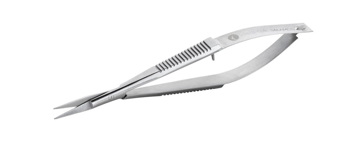 Ideal-tek 346AMS.B.IT Micro scissors 346AMS.B, straight, Stainless, OAL 100mm, 3.94in MTESolutions