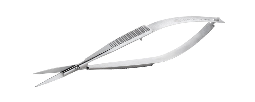 Ideal-tek 346MS.B.IT Micro scissors 346MS.B, straight, Stainless, OAL 120mm, 4.72in MTESolutions
