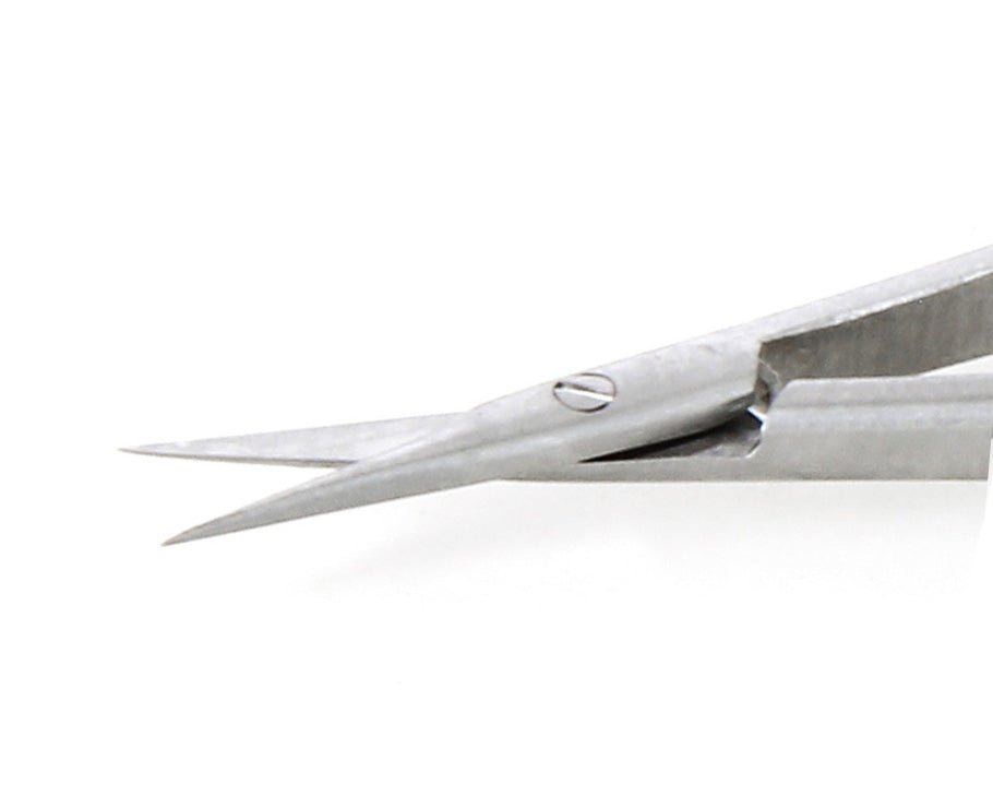 Ideal-tek 347MS.9.IT Micro scissors 347MS.B, straight, Stainless, OAL 100mm, 3.94in MTESolutions