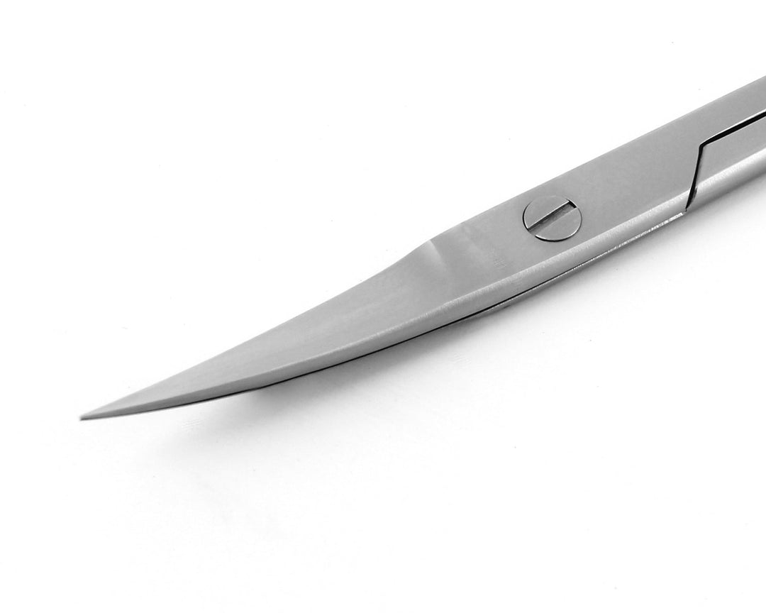 Ideal-tek 351-45.P.IT High Precision Iris scissors 351-45, Stainless, OAL 110mm, 4.33in MTESolutions