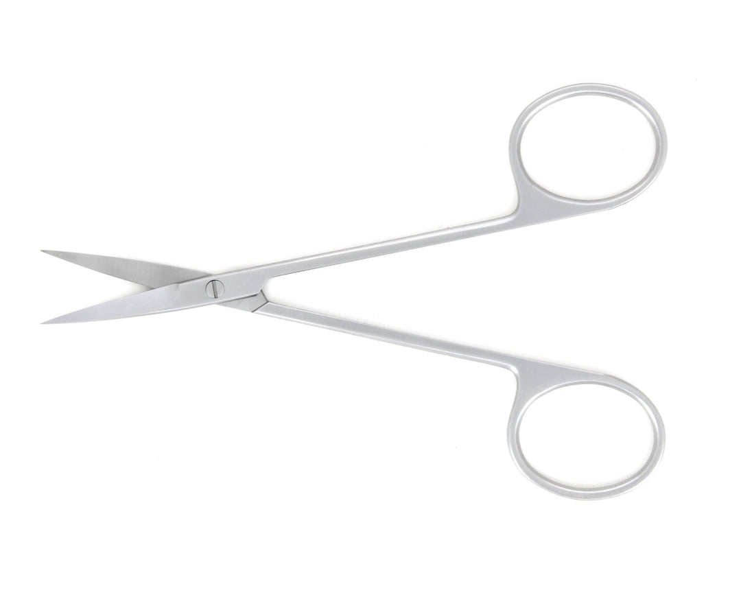 Ideal-tek 351S-45.P.IT High Precision Iris scissors 351S-45, Stainless, OAL 110mm, 4.33in MTESolutions