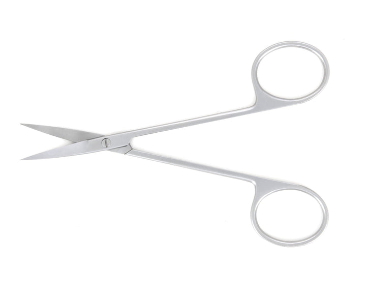 Ideal-tek 351S-45.P.IT High Precision Iris scissors 351S-45, Stainless, OAL 110mm, 4.33in MTESolutions