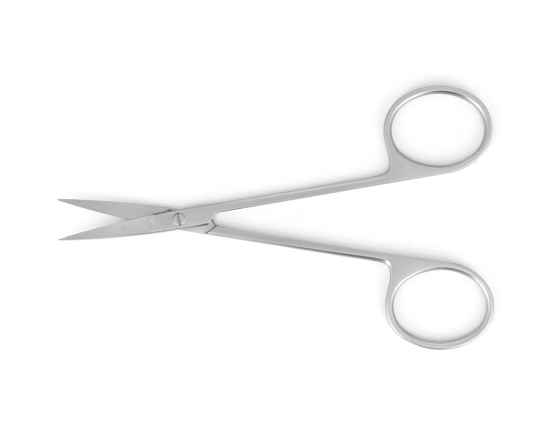 Ideal-tek 351S-45.P.IT High Precision Iris scissors 351S-45, Stainless, OAL 110mm, 4.33in MTESolutions