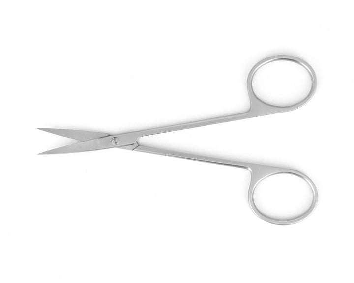 Ideal-tek 351S-45.P.IT High Precision Iris scissors 351S-45, Stainless, OAL 110mm, 4.33in MTESolutions