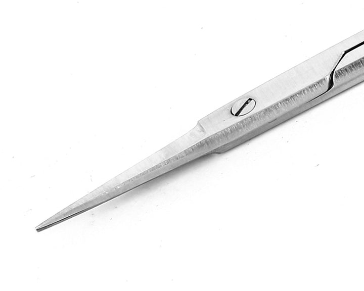 Ideal-tek 351S-SCTC-45-2.9.IT High Precision Iris scissors 351S-SCTC-45-2, Stainless, Tungsten Carbide, OAL 115mm, 4.53in MTESolutions