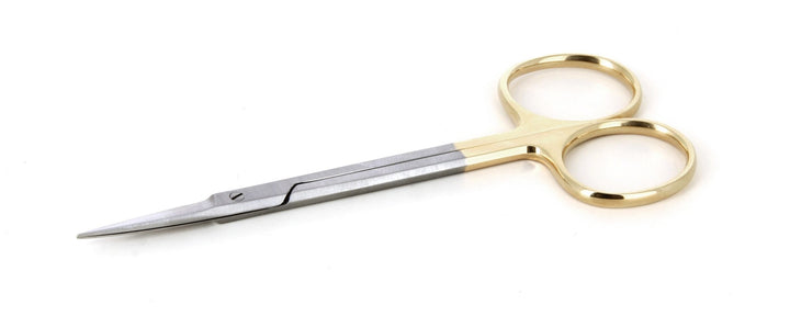 Ideal-tek 351S-TC-45.9.IT High Precision Iris scissors 351S-TC-45, Stainless, Tungsten Carbide insert, OAL 115mm, 4.53in MTESolutions