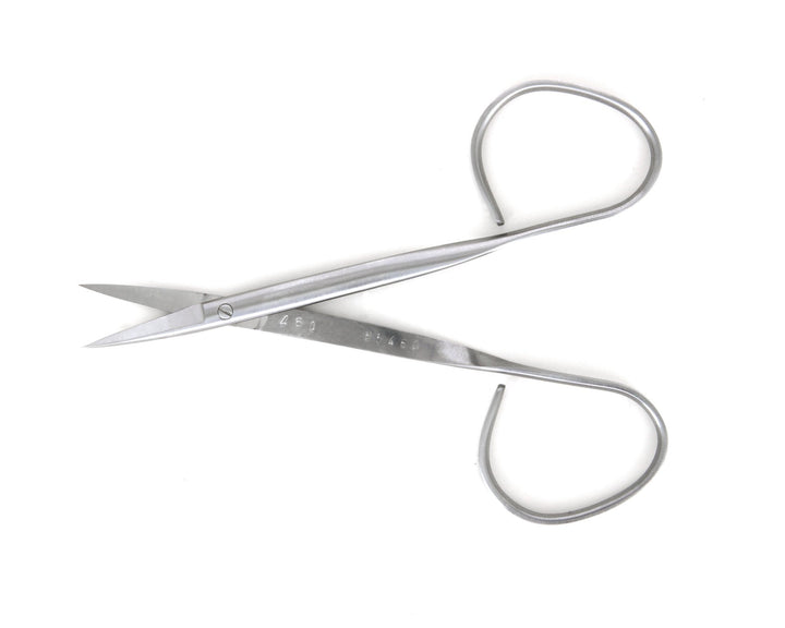 Ideal-tek 352S-R40.9.IT High Precision Iris scissors 352S-R40, Stainless, OAL 105mm, 4.13in MTESolutions