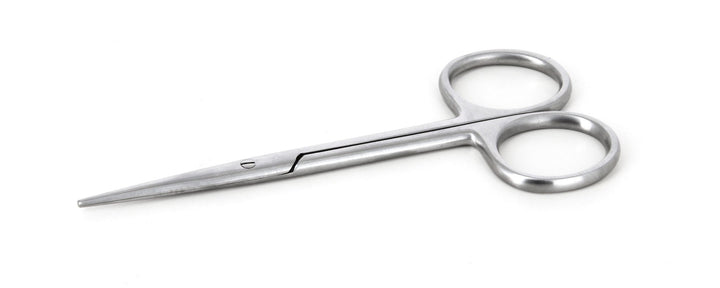 Ideal-tek 356S-40.B.IT Precision Strabismus scissors 356S-40.B, Stainless, OAL 105mm, 4.17in MTESolutions