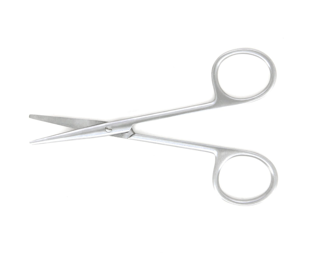 Ideal-tek 356S-40.B.IT Precision Strabismus scissors 356S-40.B, Stainless, OAL 105mm, 4.17in MTESolutions