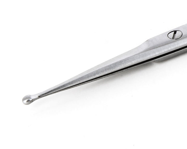 Ideal-tek 358S-BAL-45.9.IT High Precision Vascular scissors 358S-BAL-45, Stainless, OAL 120mm, 4.72in MTESolutions