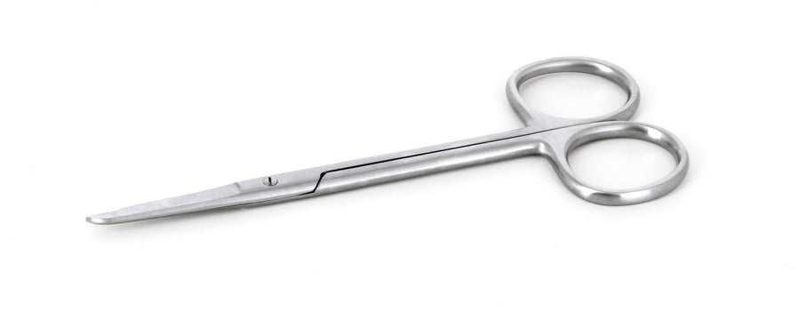 Ideal-tek 358S-SU-45.B.IT Precision Suture scissors 358S-SU-45.B, Stainless, OAL 115mm, 4.53in MTESolutions