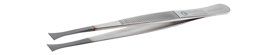 Ideal-tek 35A.SA.DC.1.ITU Diamond coated tweezers 35A.SA.DC, SS Anti-Mag, OAL 120mm, 4.72in MTESolutions