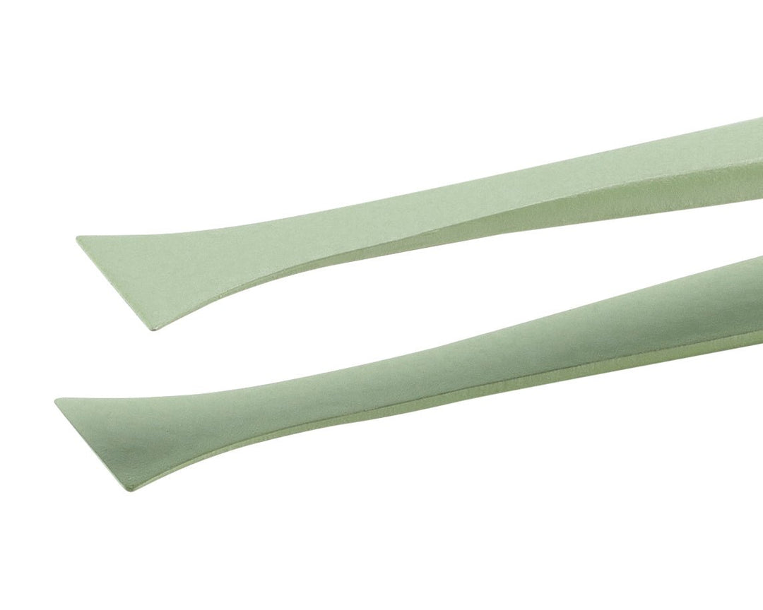 Ideal-tek 35A.SA.T.1.ITU PTFE Coated Flat tip tweezers 35A.SA.T, SS Anti-Mag, OAL 120mm, 4.72in MTESolutions