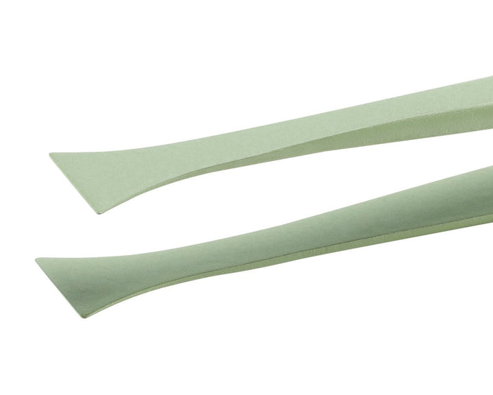 Ideal-tek 35A.SA.T.1.ITU PTFE Coated Flat tip tweezers 35A.SA.T, SS Anti-Mag, OAL 120mm, 4.72in MTESolutions