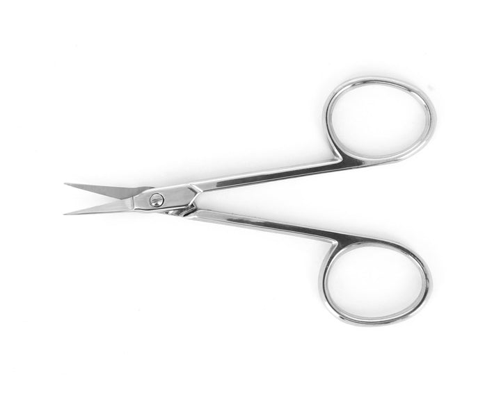 Ideal-tek 361-35.NP.IT ProCut scissors 361-35.NP, curved, Carbon Steel, Nickel plated, OAL 90mm, 3.54in MTESolutions