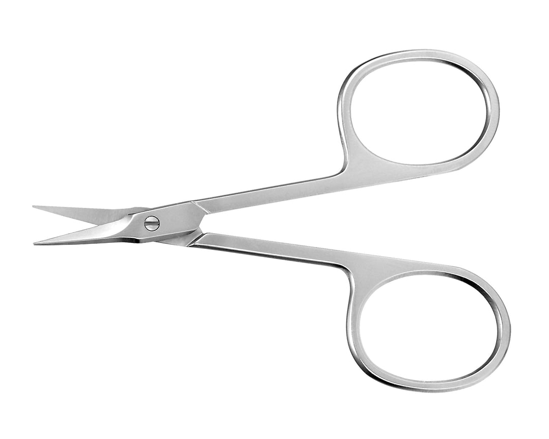 Ideal-tek 361.ITU High Precision scissors 361, curved, Stainless, OAL 90mm, 3.54in MTESolutions