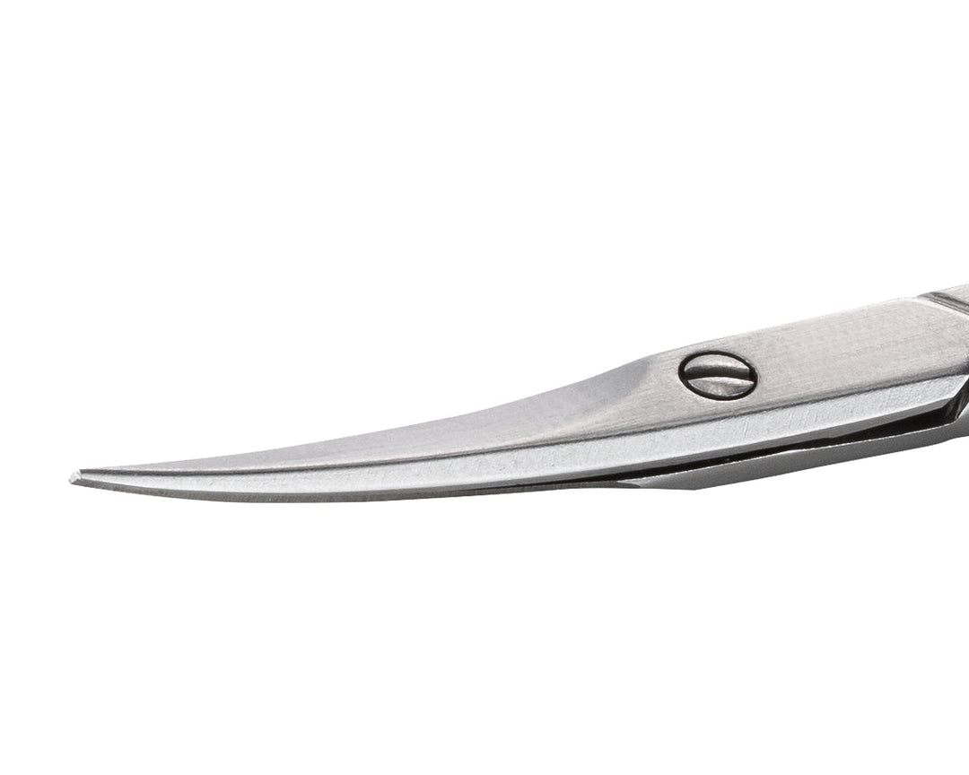 Ideal-tek 362.ITU High Precision scissors 362, curved, Stainless, OAL 90mm, 3.54in MTESolutions
