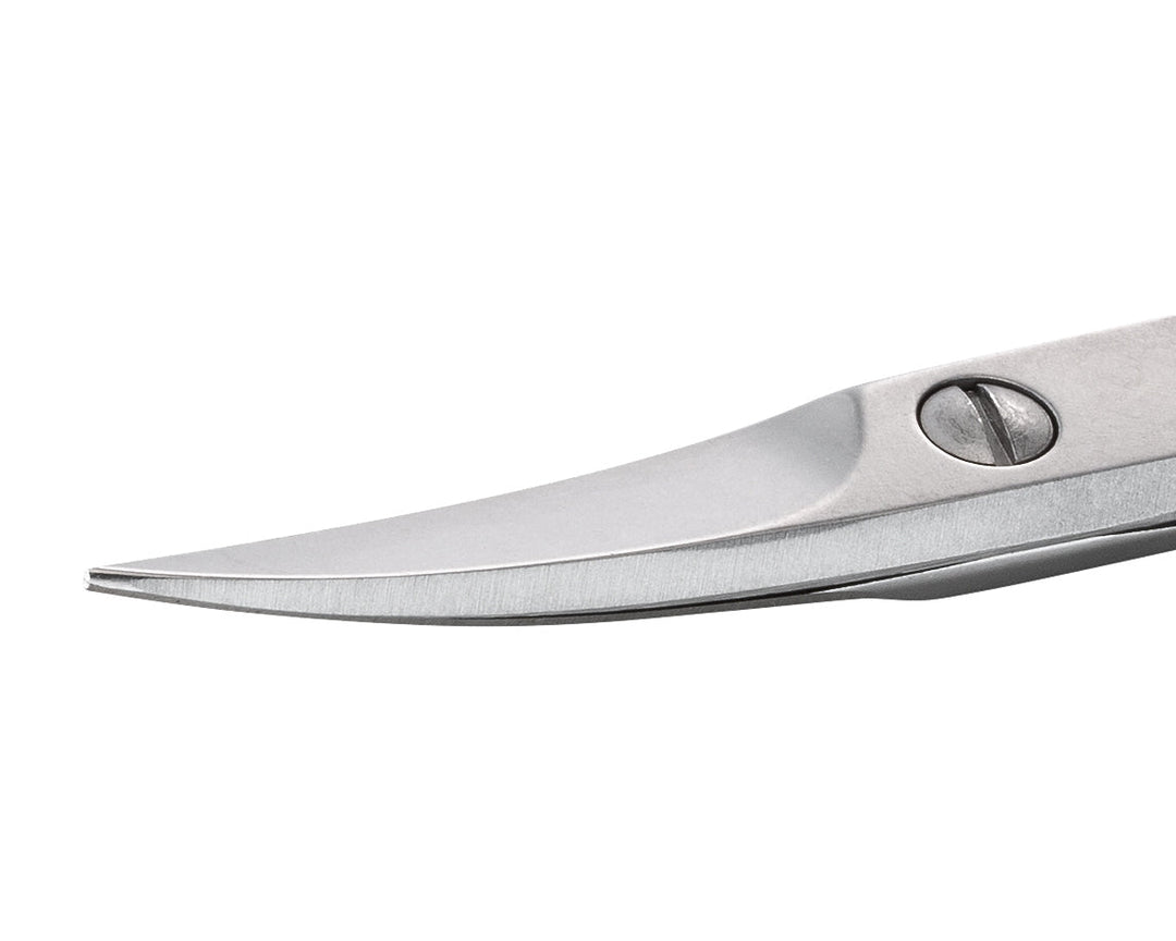 Ideal-tek 363.ITU High Precision scissors 363, curved, Stainless, OAL 90mm, 3.54in MTESolutions