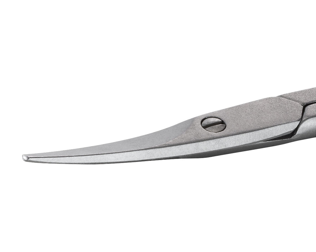 Ideal-tek 365.ITU High Precision scissors 365, curved, Stainless, OAL 90mm, 3.54in MTESolutions