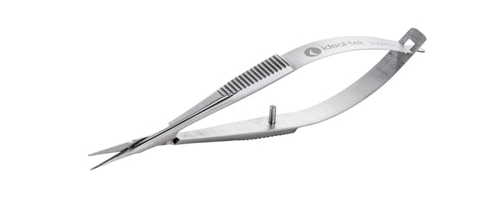 Ideal-tek 366MS.B.IT Micro scissors 366MS.B, straight, Stainless, OAL 90mm, 3.54in MTESolutions