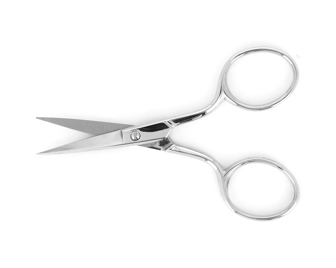 Ideal-tek 372S-Y35.NP.IT ProCut scissors 372S-Y35.NP, straight, Carbon Steel, Nickel plated, OAL 90mm, 3.54in MTESolutions