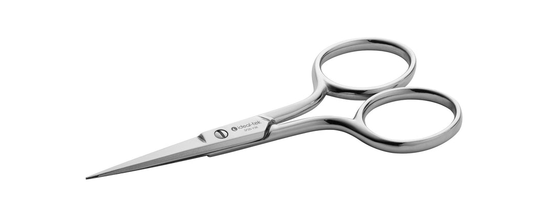 Ideal-tek 372S-Y35.NP.IT ProCut scissors 372S-Y35.NP, straight, Carbon Steel, Nickel plated, OAL 90mm, 3.54in MTESolutions