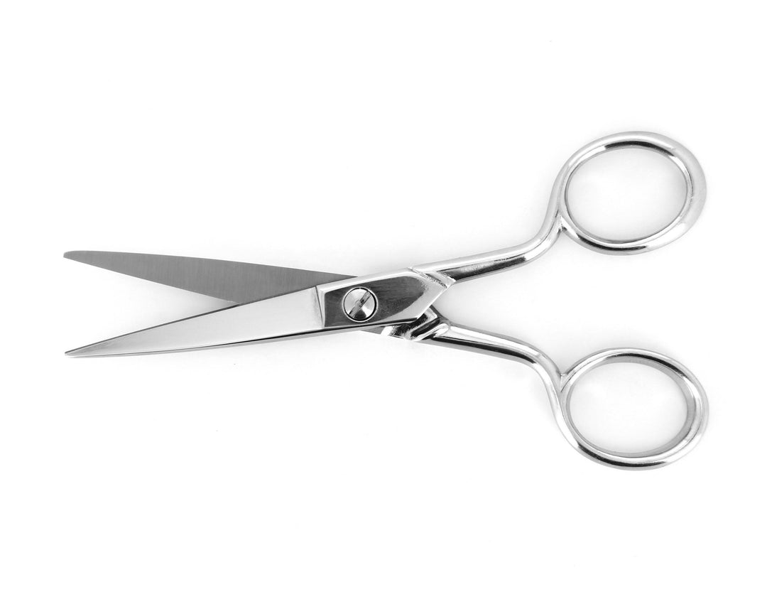 Ideal-tek 372S-Y50.NP.IT ProCut scissors 372S-Y50.NP, straight, Carbon Steel, Nickel plated, OAL 130mm, 5.12in MTESolutions