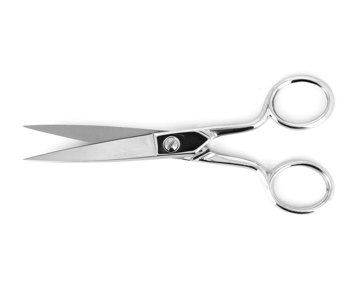 Ideal-tek 372S-Y60.NP.IT ProCut scissors 372S-Y60.NP, straight, Carbon Steel, Nickel plated, OAL 155mm, 6.10in MTESolutions