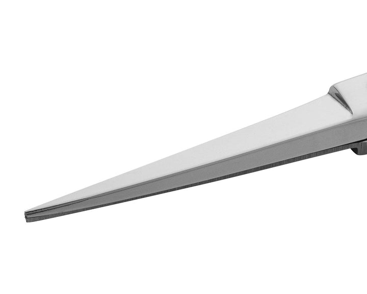 Ideal-tek 372S-YL40.NP.IT ProCut scissors 372S-YL40.NP, straight, large ring, Carbon Steel, Nickel plated, OAL100mm, 3.9in MTESolutions