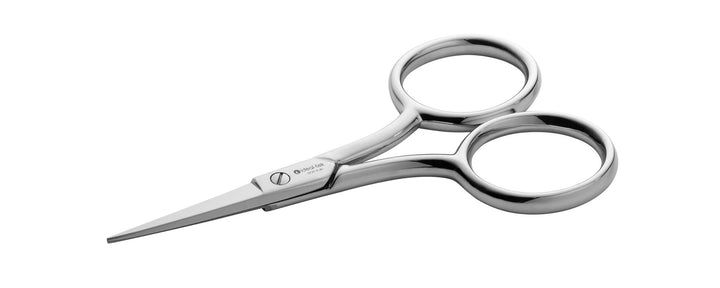 Ideal-tek 372S-YL40.NP.IT ProCut scissors 372S-YL40.NP, straight, large ring, Carbon Steel, Nickel plated, OAL100mm, 3.9in MTESolutions