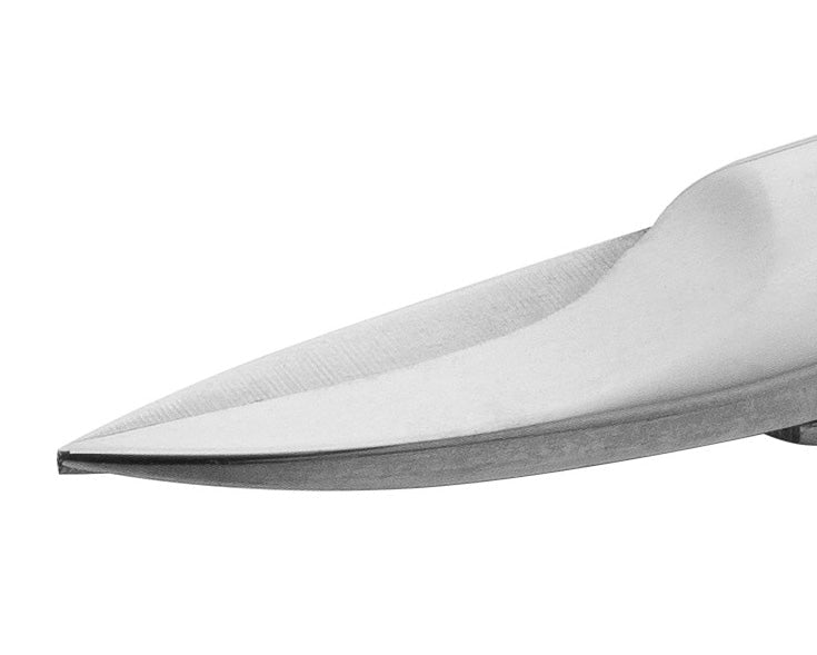 Ideal-tek 375-40.NP.IT ProCut scissors 375-40.NP, curved, Carbon Steel, Nickel plated, OAL 105mm, 4.13in MTESolutions